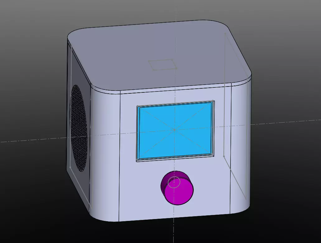 3D CAD view of the Casing